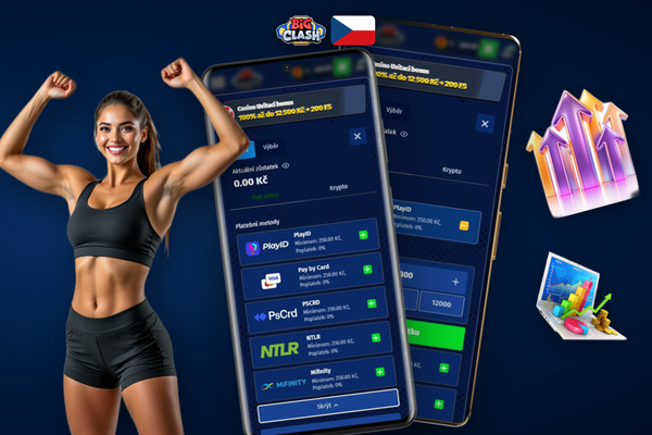 Blockchain potvrzení krypto transakce při minimálním vkladu v Bigclash Casino