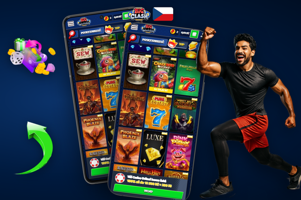 Bigclash Casino aplikace s přehledným lobby a tisíci hrami na dosah ruky