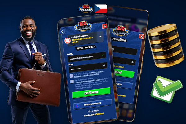 Registrace jedním kliknutím přes sociální sítě v Bigclash Casino – nejrychlejší způsob